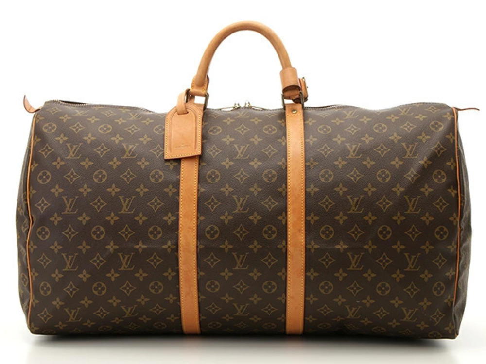 LOUIS VUITTON Keepall Boston Bag Monogram